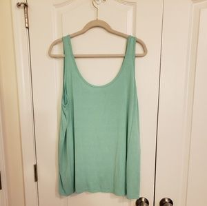 Lane Bryant mint green tank top 22/24